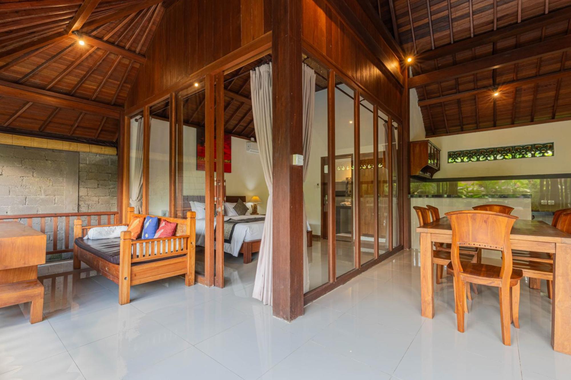 אובוד Sari Bamboo Bungalows מראה חיצוני תמונה