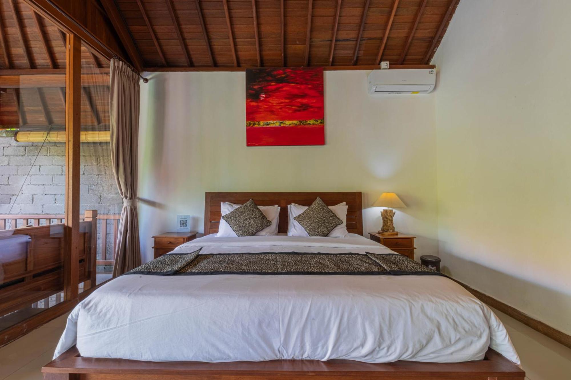 אובוד Sari Bamboo Bungalows חדר תמונה
