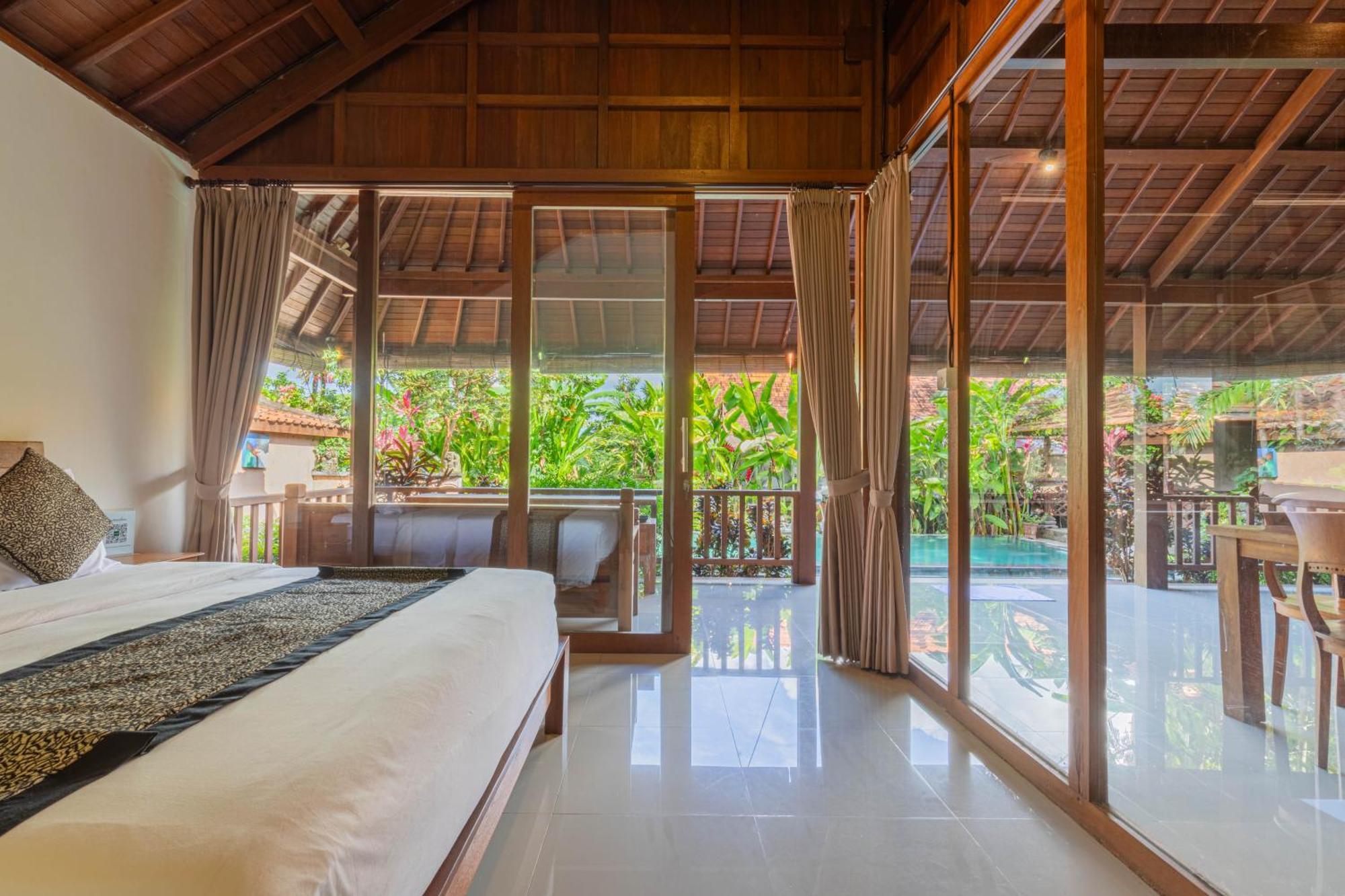 אובוד Sari Bamboo Bungalows חדר תמונה