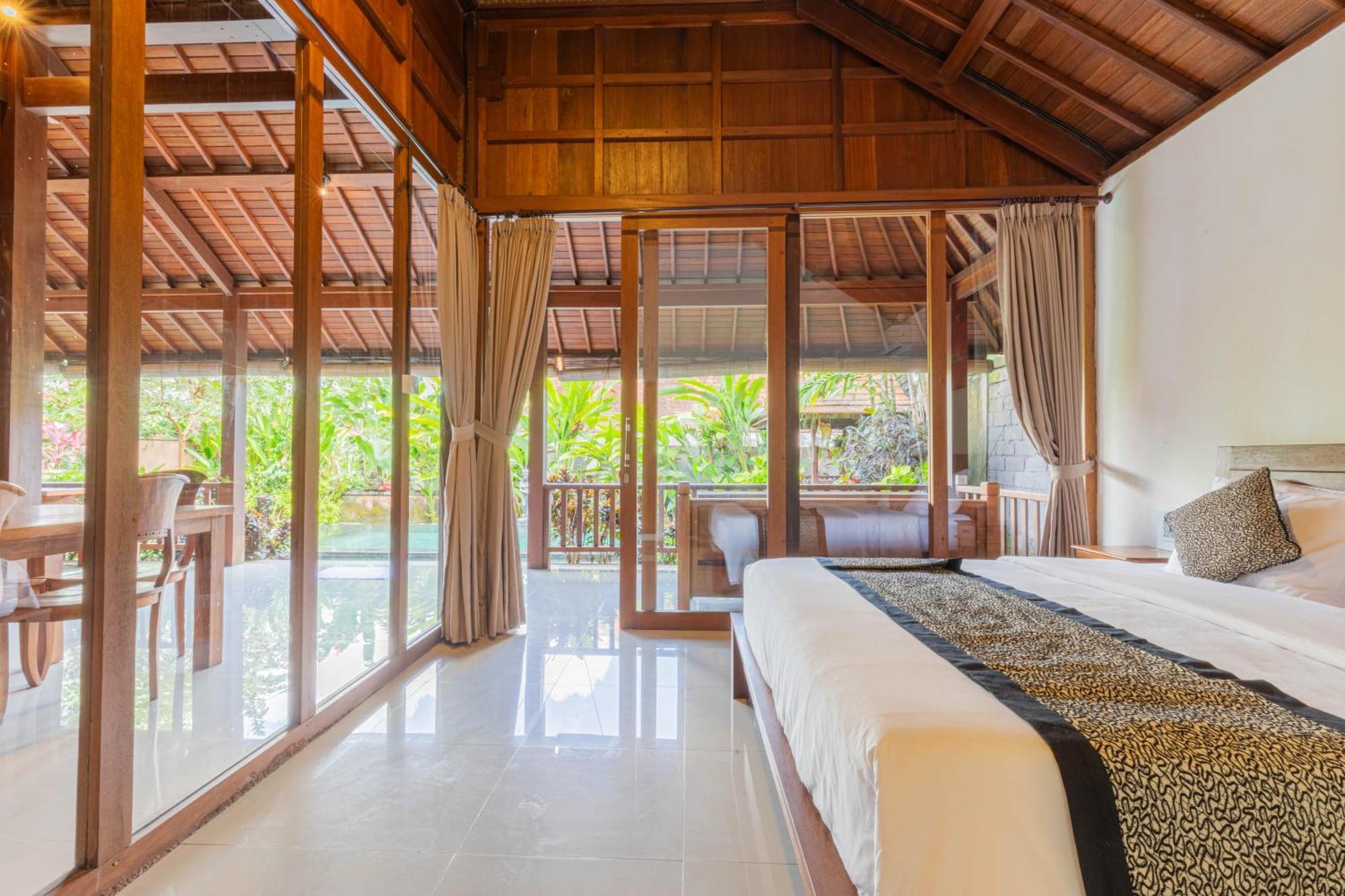 אובוד Sari Bamboo Bungalows חדר תמונה