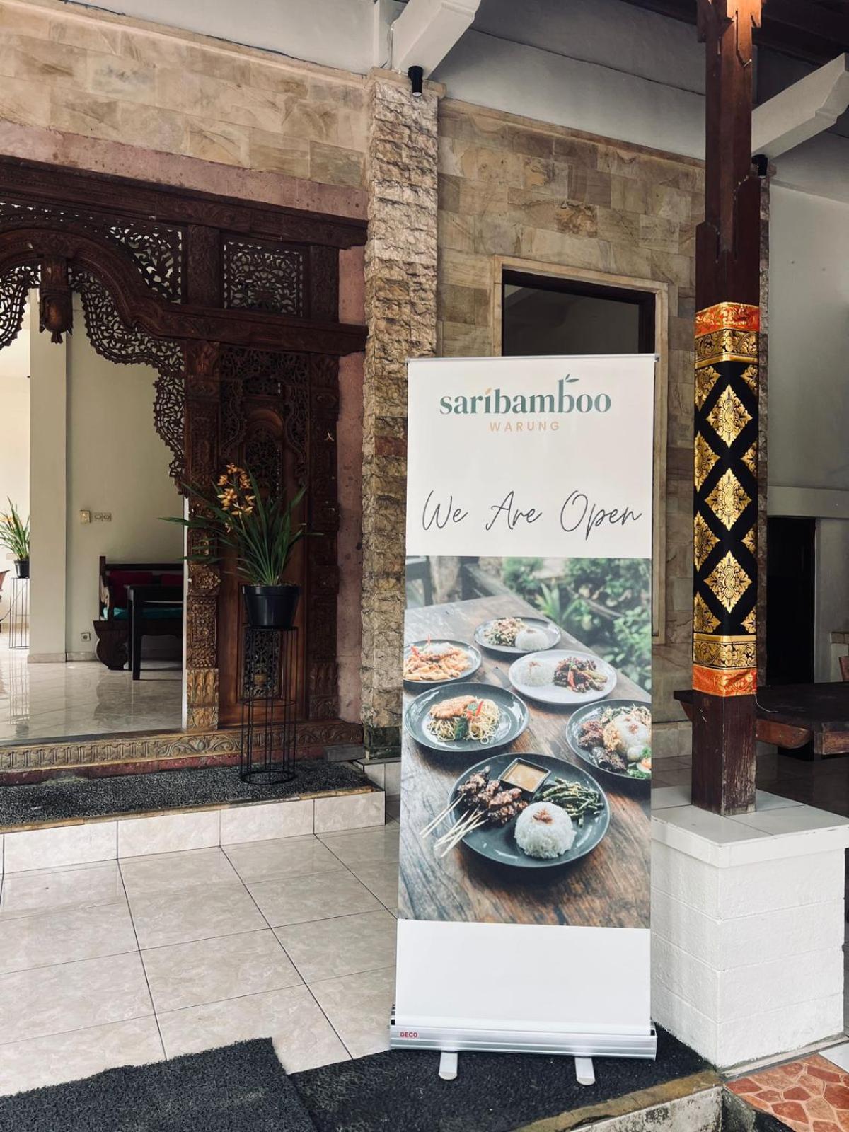 אובוד Sari Bamboo Bungalows מראה חיצוני תמונה