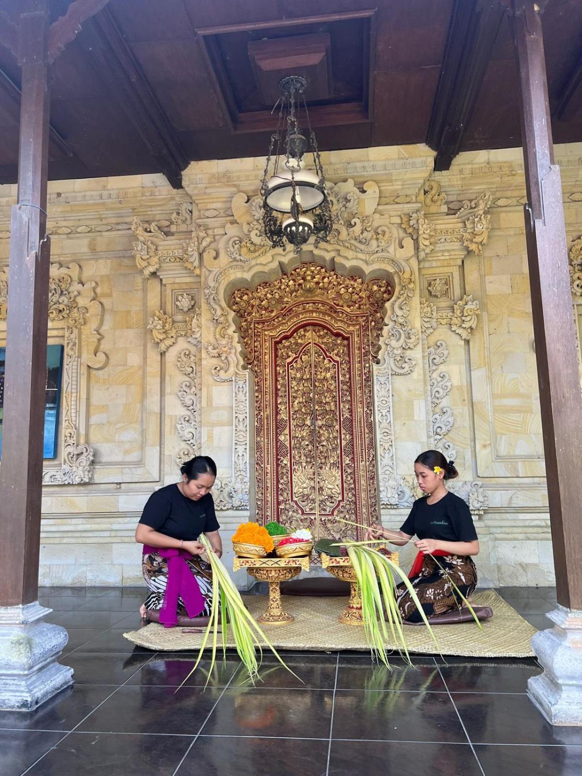 אובוד Sari Bamboo Bungalows מראה חיצוני תמונה
