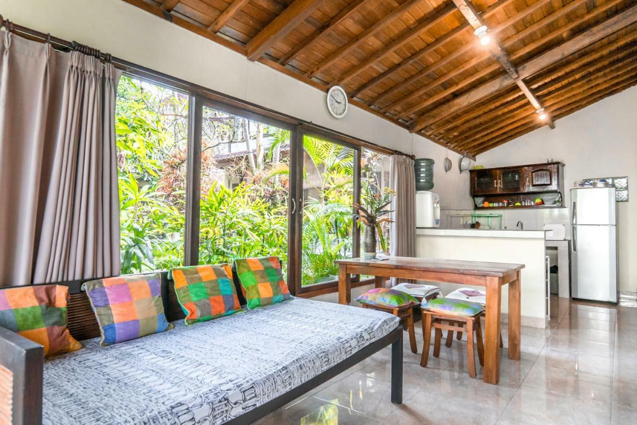אובוד Sari Bamboo Bungalows מראה חיצוני תמונה
